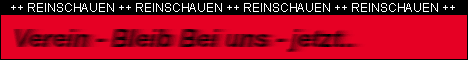 Banner des Vereins Bleib Bei Uns